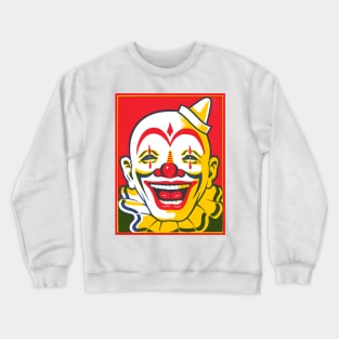 Vintage clown poster Crewneck Sweatshirt